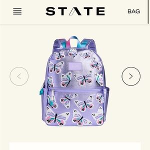 THREE NWT STATE Double Kane Backpack, Lunchbox, Pencilcase